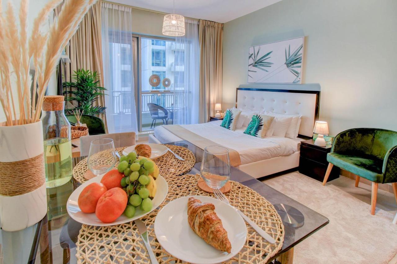 Durrani Homes - Luxurious Studio Near Dubai Mall With Pool View Экстерьер фото